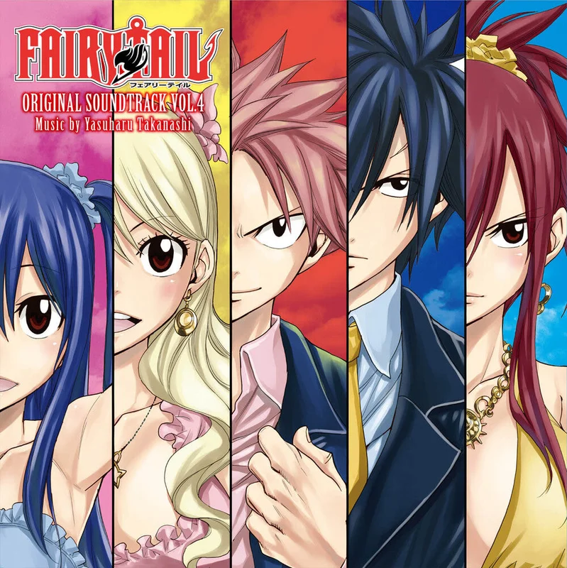 Pre-Order: Fairy Tail Vol.4 - O.S.T. (Box) (Colv) (Red) - Fairy Tail Vol.4 - O.S.T. (Box) [Colored Vinyl] (Red)