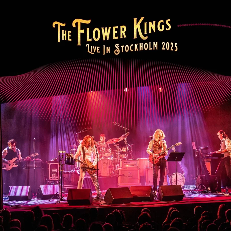 Pre-Order: Flower Kings - Live In Stockholm 2025 [180 Gram Clear Black]
