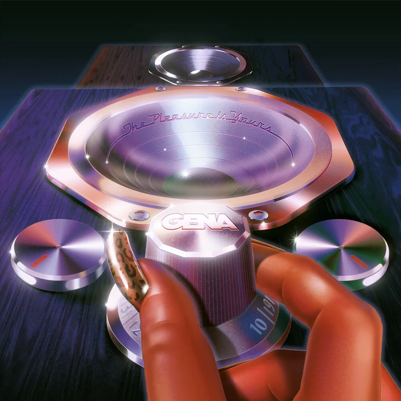Pre-Order: Gena - Pleasure Is Yours [180 Gram Clear Red Black Splatter]