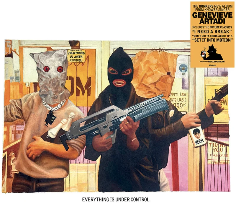 Pre-Order: Genevieve Artadi / Real Bad Man - Everything Is Under Control. [LP]