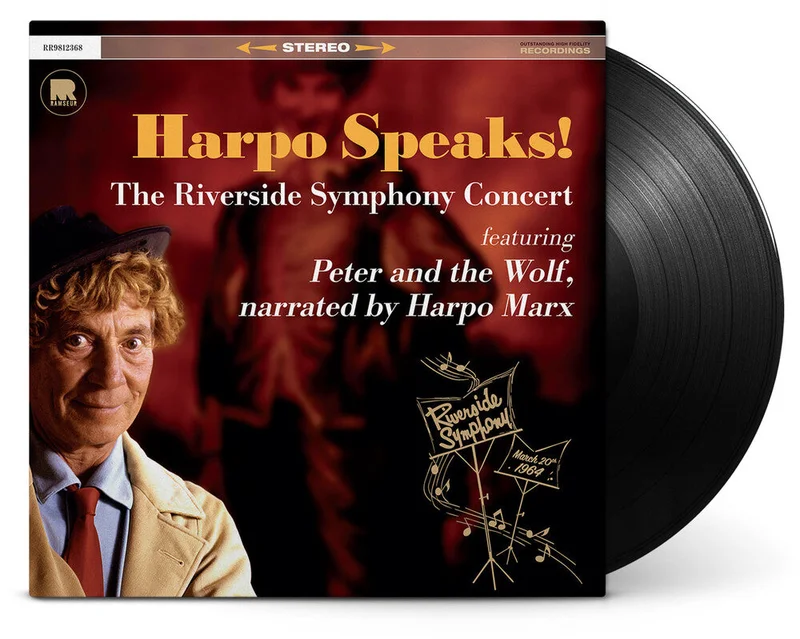 Pre-Order: Harpo Marx - Harpo Speaks! - The Riverside Symphony Concert featuring Peter and the Wolf [LP]