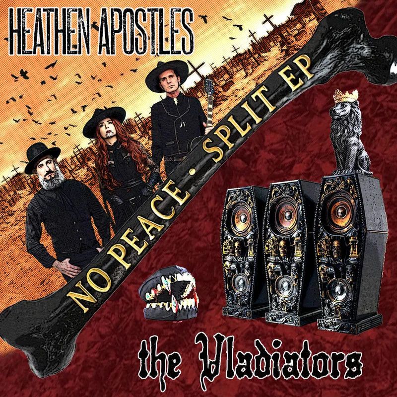 Pre-Order: Heathen Apostles & The Vladiators - No Peace [CD]