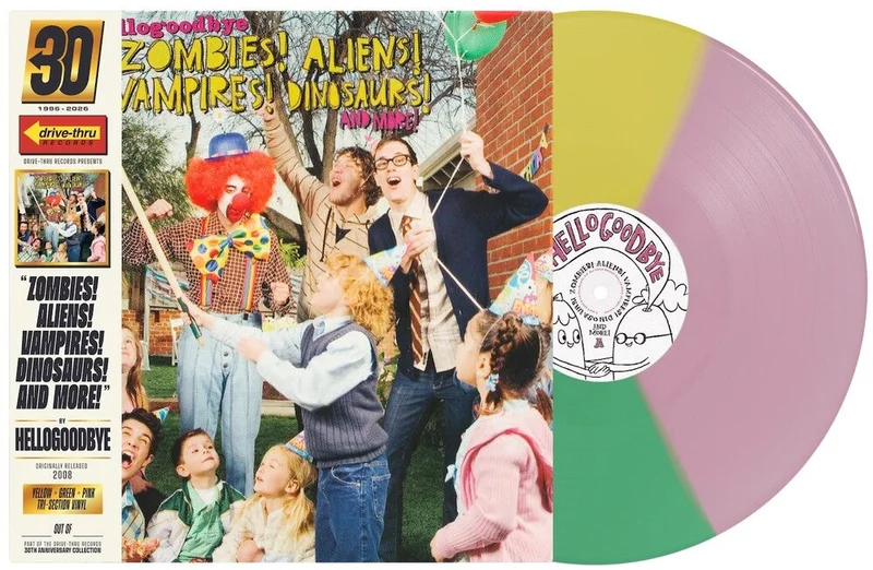 Pre-Order: Hellogoodbye - Zombies Alien Vampires Dinosaurs (B-Sides) (Aniv) [LP]