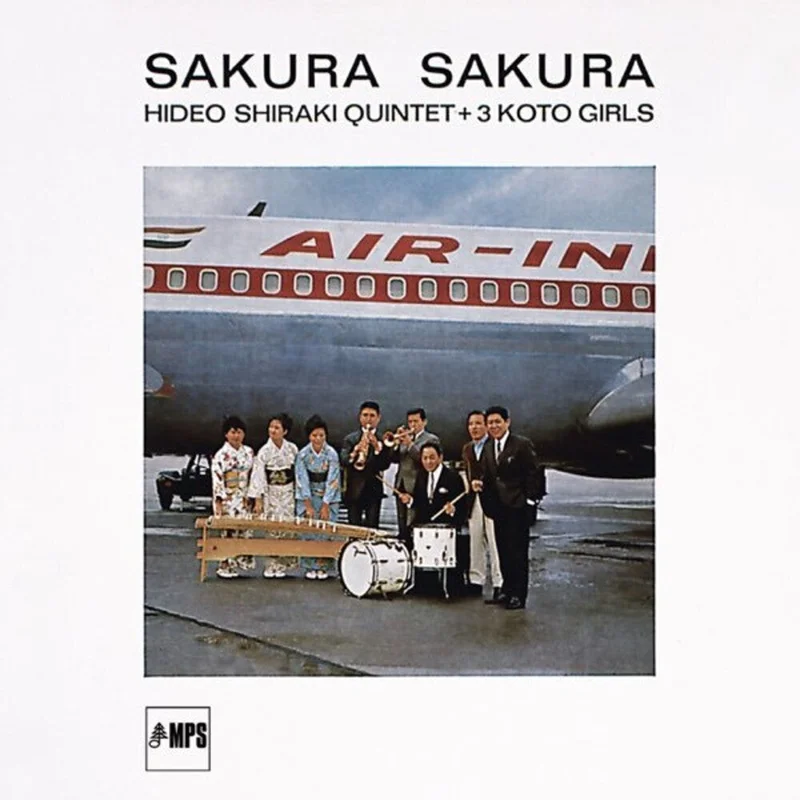 Pre-Order: Hideo Shiraki  Quintet / 3 Koto Girls - Sakura Sakura [LP]