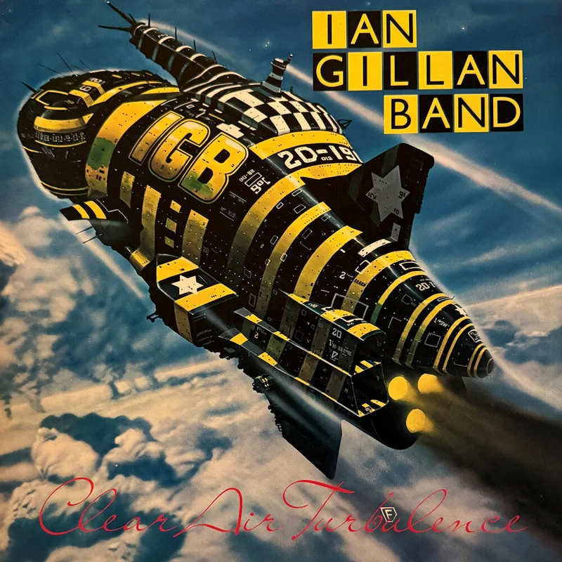 Pre-Order: Ian Gillan  Band - Clear Air Turbulence (Blue) [Clear Vinyl] (Aniv)