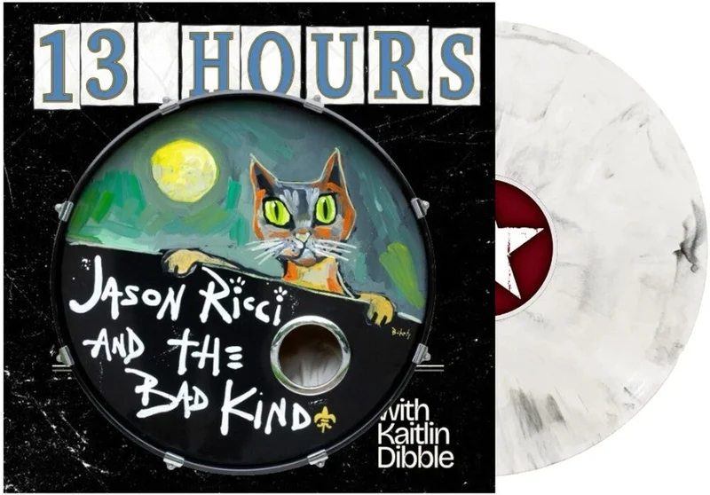 Pre-Order: Jason Ricci  & The Bad Kind / Dibble,Kaitlin - 13 Hours [Colored Vinyl] (Wht)