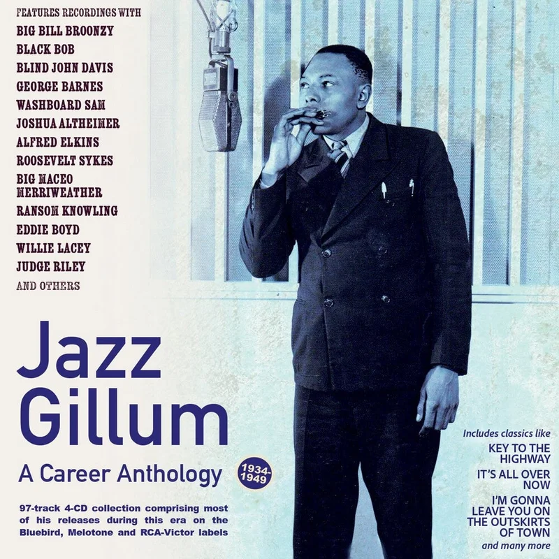 Pre-Order: Jazz Gillum - Career Anthology 1934-49 [CD]