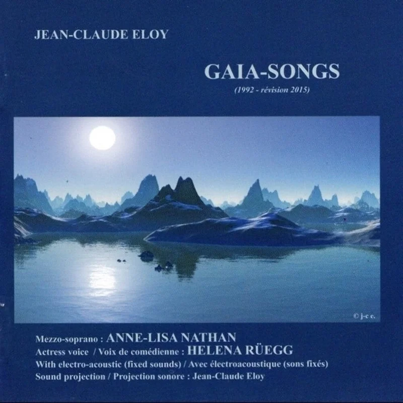 Pre-Order: Jean Eloy -Claude - Gaia-Songs [CD]