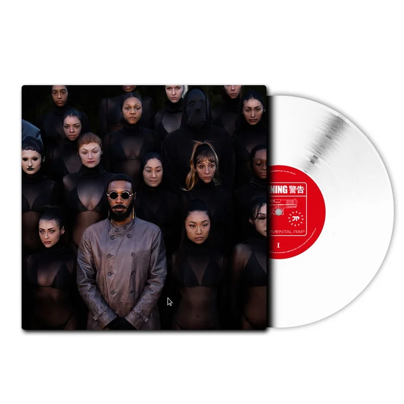Pre-Order: JPEGMAFIA - EXPERIMENTAL RAP [Indie Exclusive White with Alternate Colored Cover]