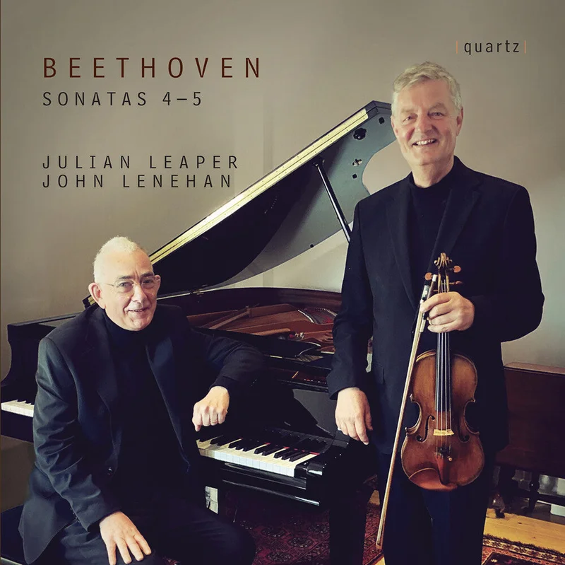 Pre-Order: Julian Leaper - Beethoven: Vn Sons 4 & 5 [CD]