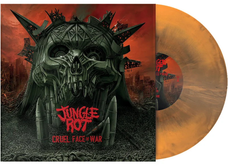Pre-Order: Jungle Rot - Cruel Face Of War (Blk) [Colored Vinyl] (Org)