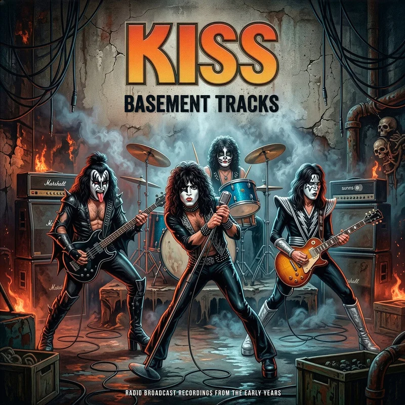 Pre-Order: KISS - Basement Tracks [Colored Vinyl]