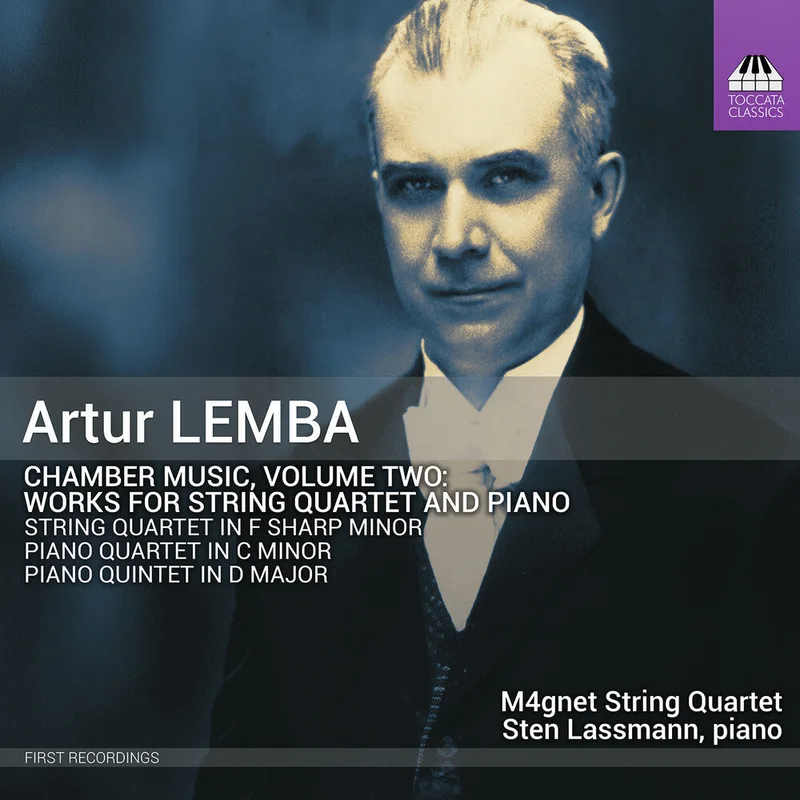 Pre-Order: M4gnet String Quartet - Artur Lemba: Chamber Music Vol. 2 [CD]