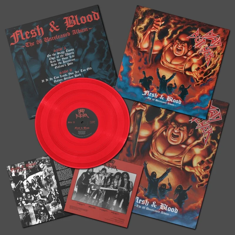 Pre-Order: mad butcher - Flesh & Blood - 88 Unreleased Album [Colored Vinyl]