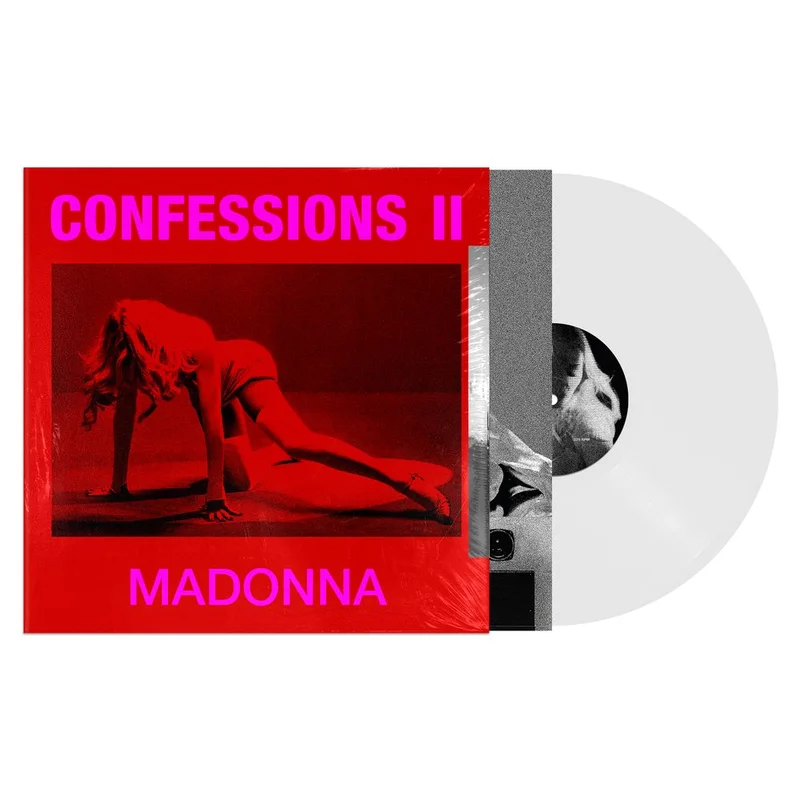 Pre-Order: Madonna - CONFESSIONS II [Indie Exclusive White Vinyl with Alternate Cover]