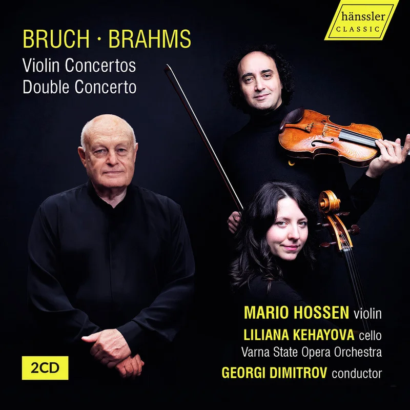 Pre-Order: Mario Hossen - Brauch & Brahms: Violin Cons Double Concerto [CD]
