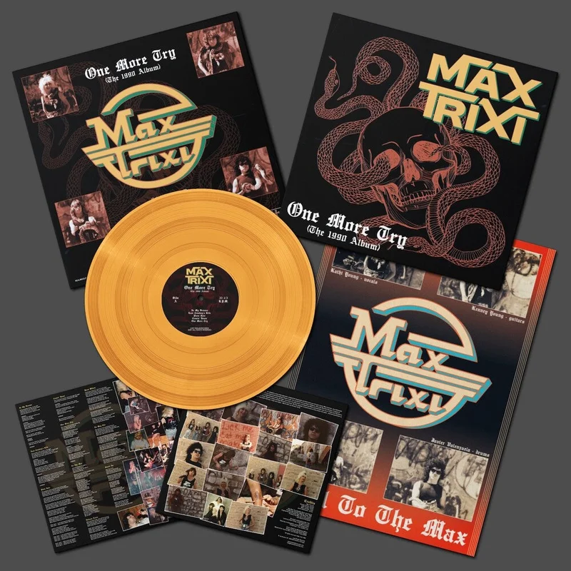 Pre-Order: Max Trixi - One More Try (1990 Album) [Colored Vinyl]
