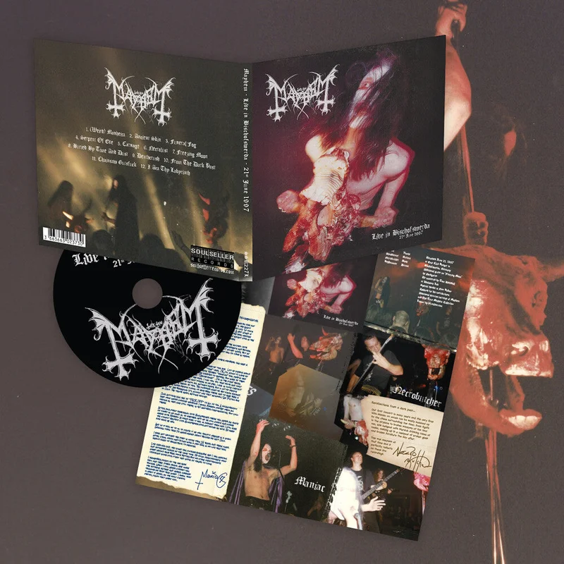 Pre-Order: Mayhem - Live In Bischofswerda (21st June 1997) [Digipak]