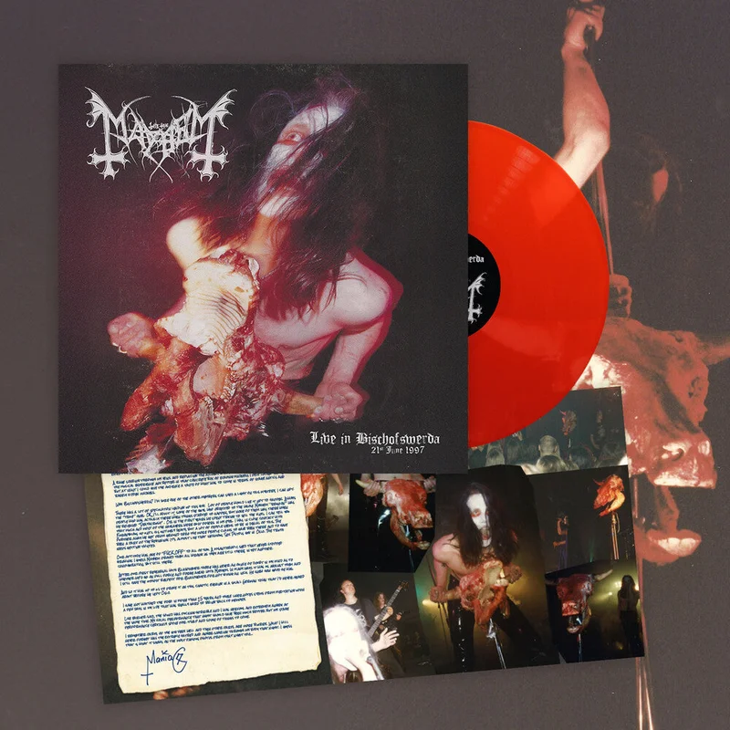 Pre-Order: Mayhem - Live In Bischofswerda (21st June 1997) [Red]