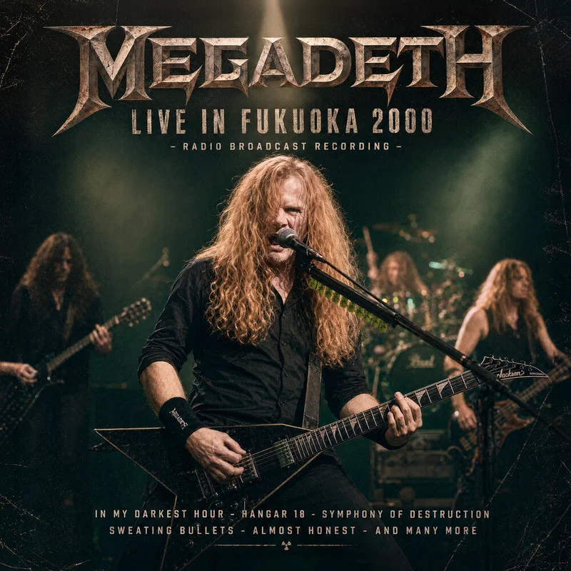 Pre-Order: Megadeth - Live In Fukuoka 2000 [CD]