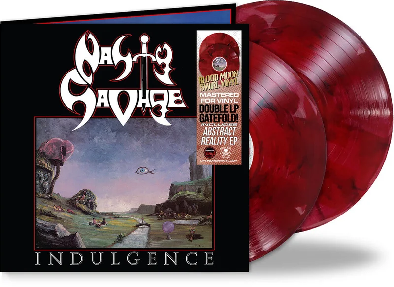 Pre-Order: Nasty Savage - Indulgence / Abstract Reality - Red [Colored Vinyl] (Gate)