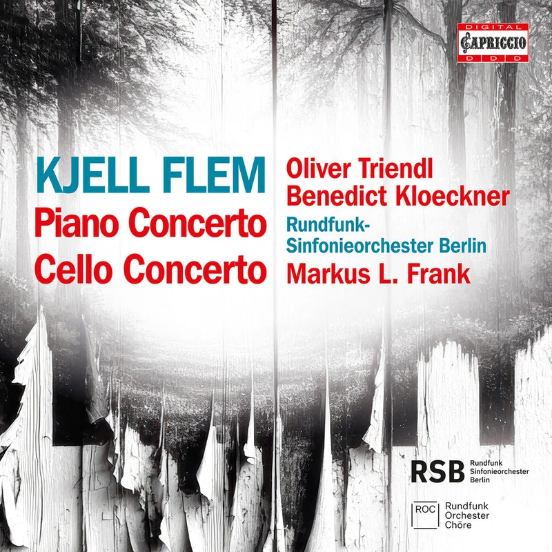 Pre-Order: Oliver Triendl - Kjell Flem: Pno Concerto; Cello Concerto [CD]