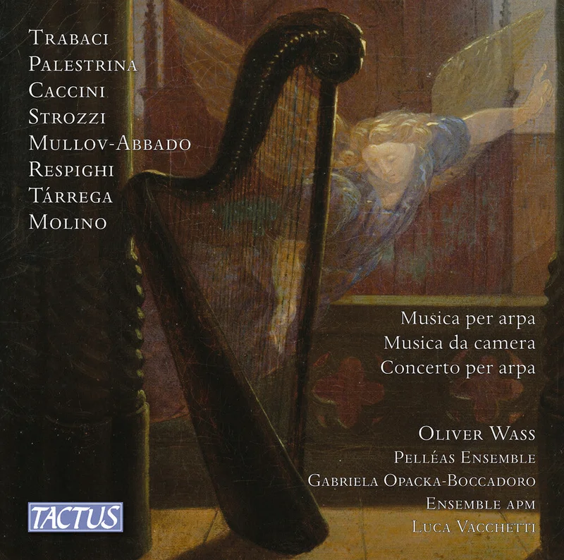 Pre-Order: Oliver Wass - Harp Music Chamber Music & Harp Con [CD]