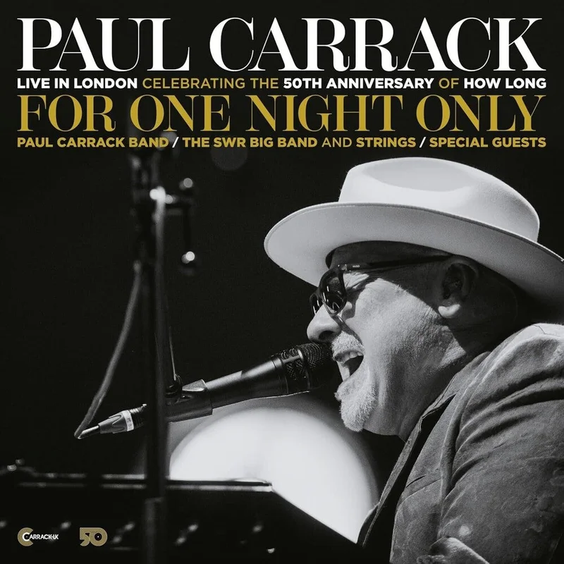 Pre-Order: Paul Carrack - For One Night Only - Live In London (Uk) [CD]