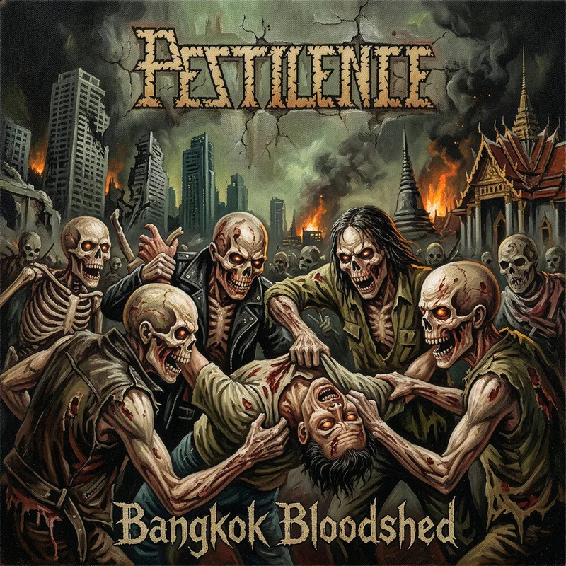 Pre-Order: Pestilence - Bangkok Bloodshed [CD]