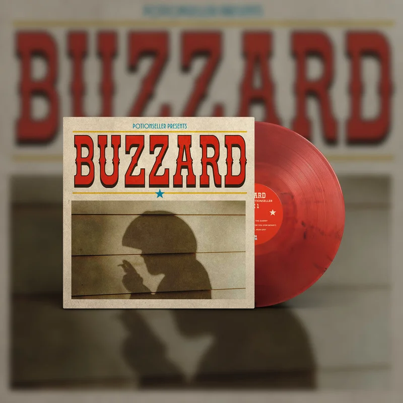Pre-Order: Potionseller - Buzzard [Colored Vinyl] (Red) (Smok)