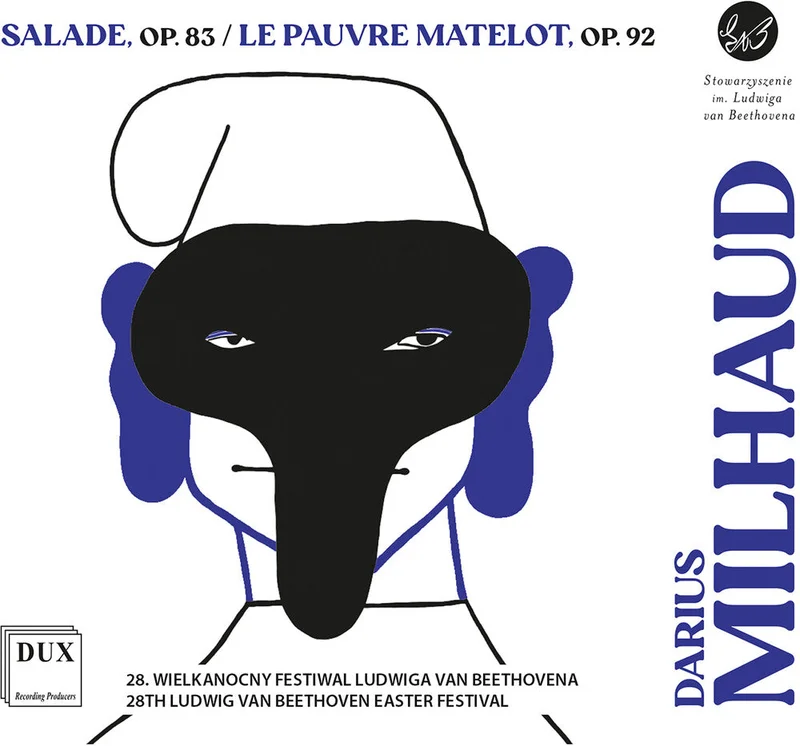 Pre-Order: Poznan Philharmonic Orchestra - Milhaud: Salade Op. 83 Le Pauvre Matelot Op. 92 [CD]