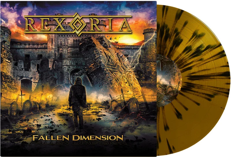 Pre-Order: REXORIA - Fallen Dimension - Gold/Black (Blk) [Colored Vinyl] (Gol)