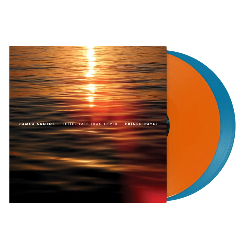 Pre-Order: Romeo Santos & Prince Royce - Better Late Than Never [Tangerine and Aqua]