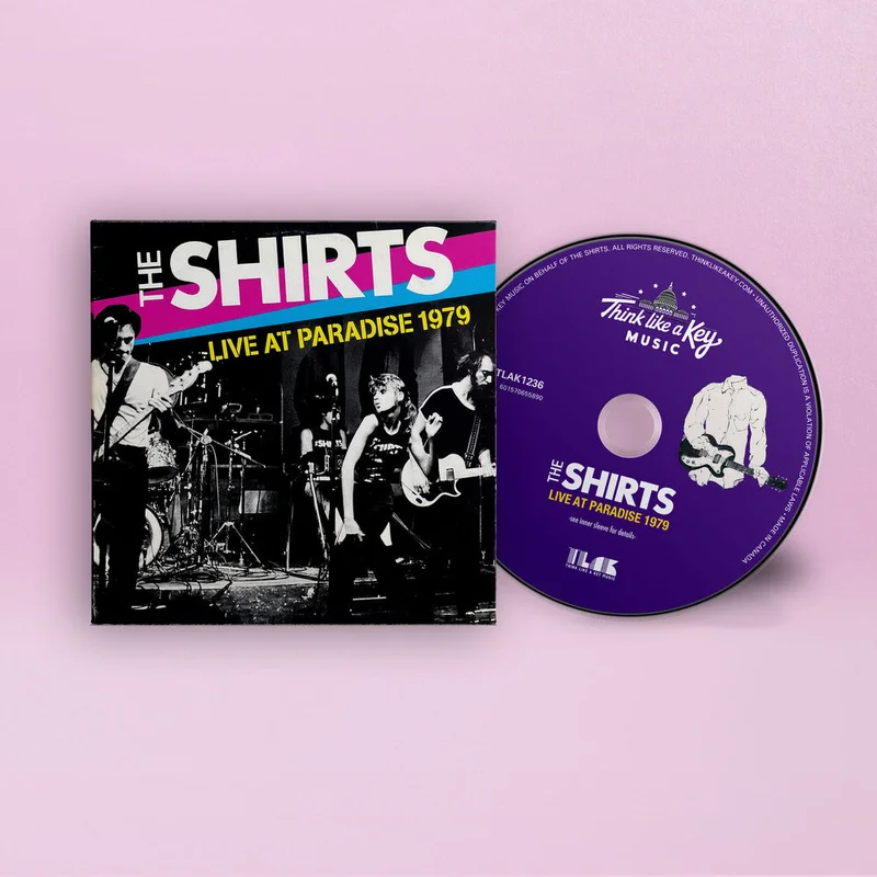 Pre-Order: Shirts - Live At Paradise 1979 (Gate) [With Booklet]