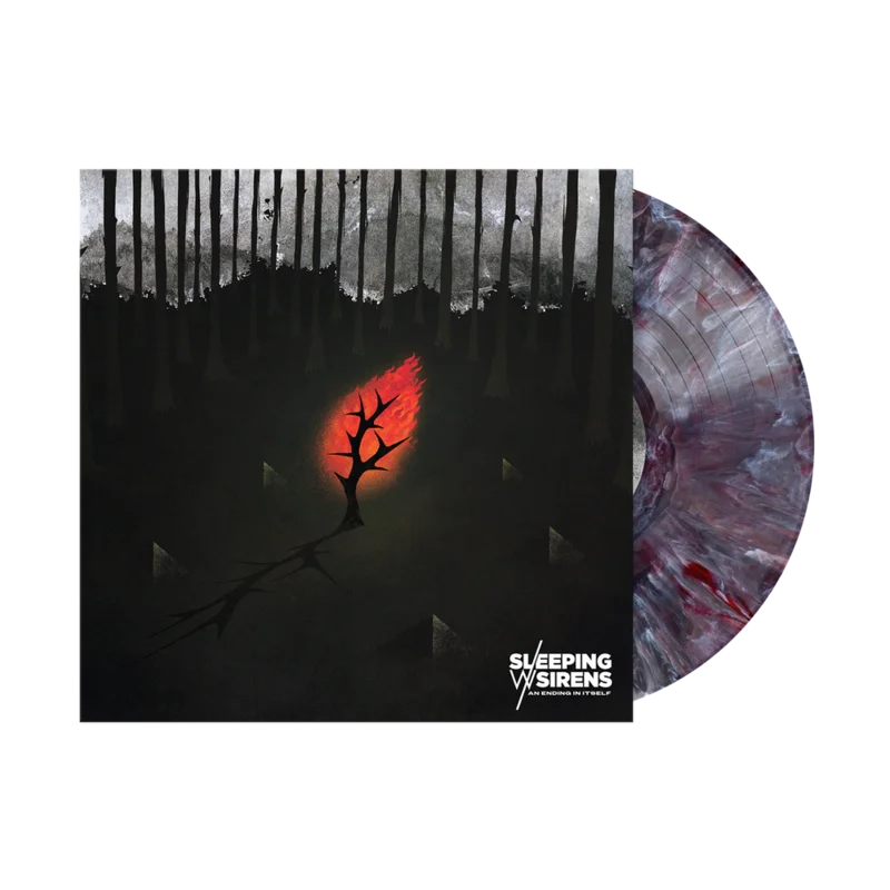 Pre-Order: Sleeping With Sirens - An Ending In Itself [Black/White/Red Swirl]