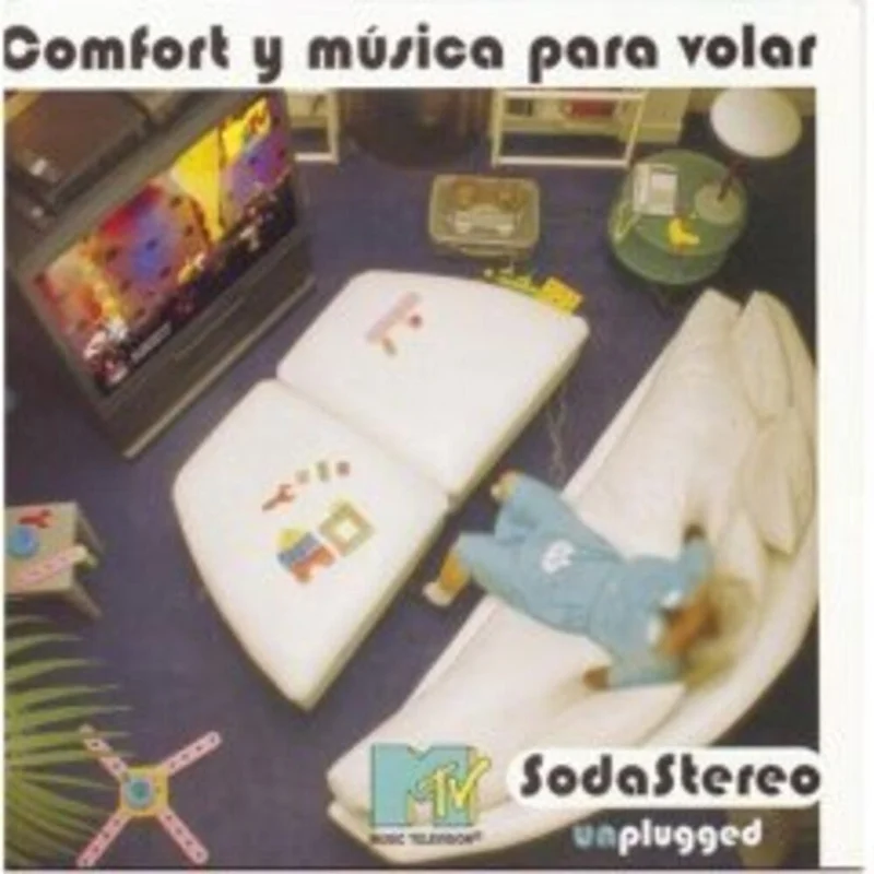 Pre-Order: Soda Stereo - Comfort Y Musica Para Volar: MTV Unplugged [Clear Vinyl]