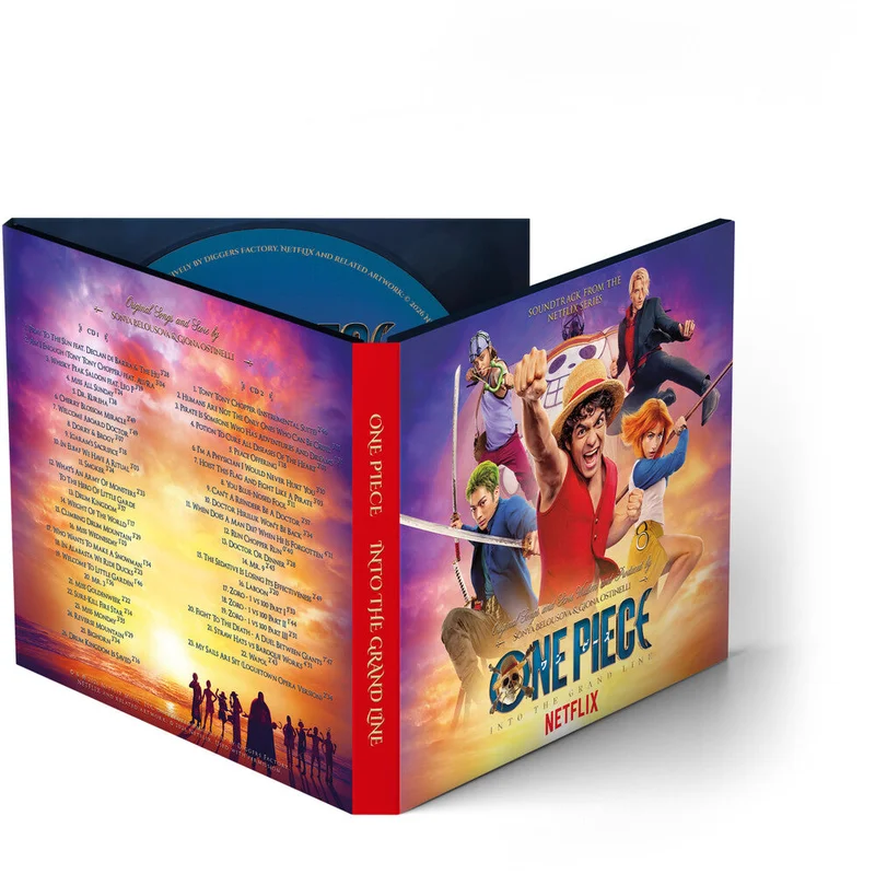 Pre-Order: Sonya Belousova  / Ostinelli,Giona (Dig) (Spkg) - One Piece: Into Grand - O.S.T. [Digipak] (Spkg)