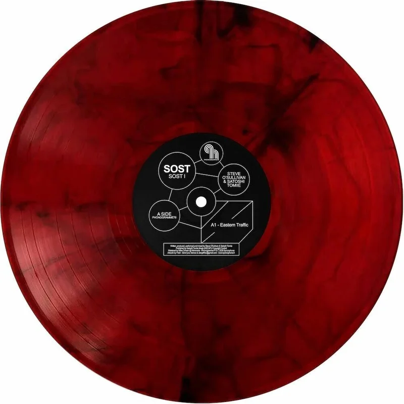 Pre-Order: Sost (Steve O'sullivan & Satoshi Tomiie) - Sost 1 [Colored Vinyl] (Red)