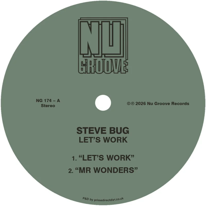 Pre-Order: Steve Bug - Let's Work [12" Vinyl]