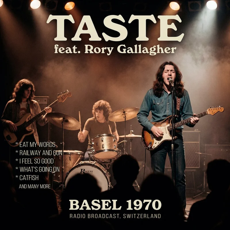 Pre-Order: Taste / Rory Gallagher - Basel 1970 [CD]