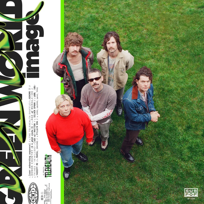 Pre-Order: Telehealth - Green World Image [Colored Vinyl]