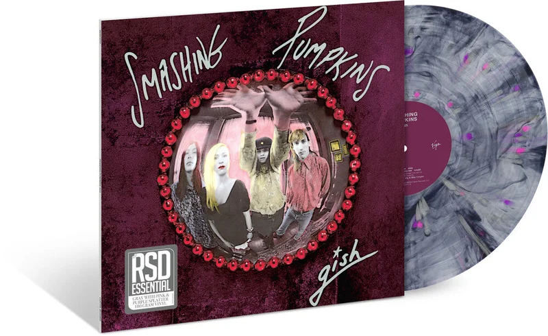 Pre-Order: The Smashing Pumpkins - Gish - RSD Essentials Exclusive [180g Gray with Pink/Purple Splatter]