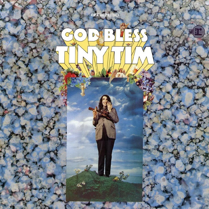 Pre-Order: Tiny Tim - God Bless Tiny Tim - Yellow With Magenta Tulip [LP]