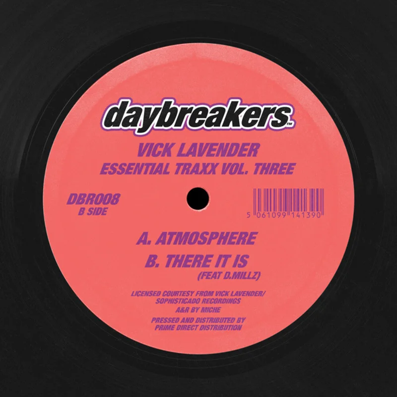 Pre-Order: Vick Lavender - Essential Traxx Vol. 3 [12" Vinyl]