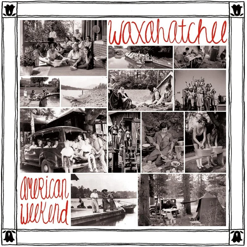 Pre-Order: Waxahatchee - American Weekend - Red/White Swirl Vinyl [Colored Vinyl]