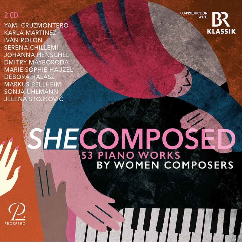 Pre-Order: Yami Cruzmontero - She Composes - 53 Pno Pieces By Women Composers [CD]
