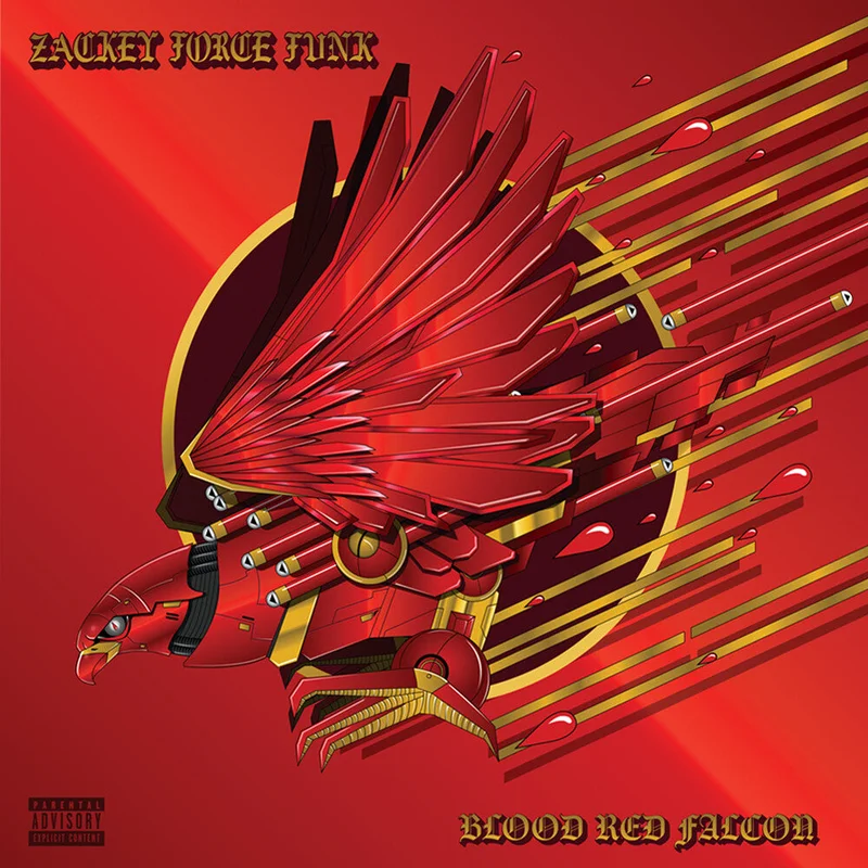 Pre-Order: Zackey Force Funk - Blood Red Falcon [Blood Red Vinyl]