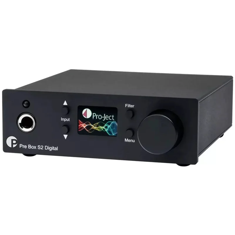 Pro-Ject - Pre Box S2 Digital MQA DAC/Preamplifier Black