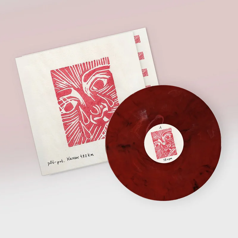 pt-pot - Warsaw 480km - LP - Cherry Red Eco Vinyl