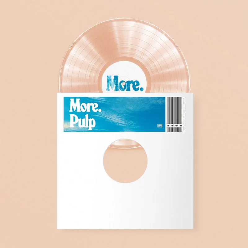 PULP - More (Limited White Label Edition) - LP - Crystal Clear Vinyl [JUN 6]